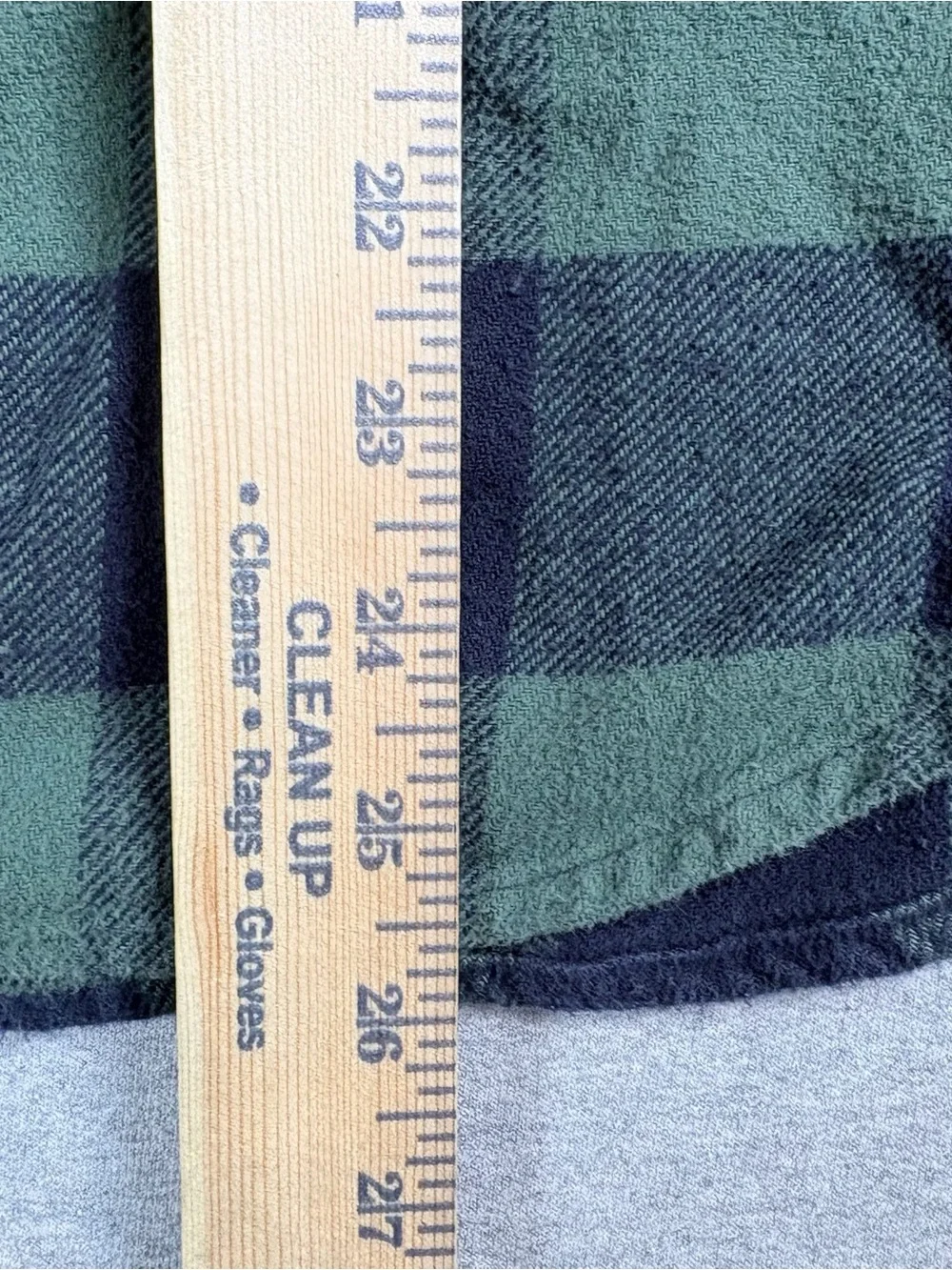 Levis Flannel Shirt Mens S Green Black Plaid Button Up Casual Cotton Batwing Tag